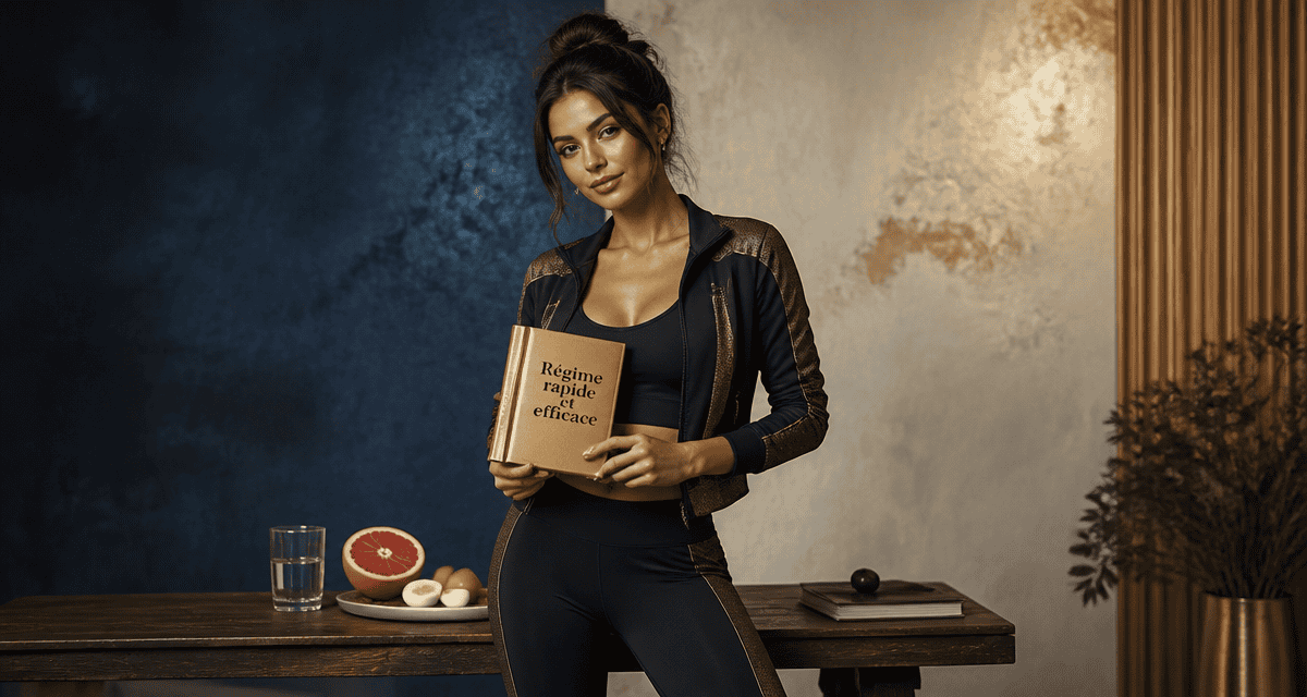 regime rapide et efficace femme carnet doré