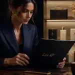 4 p en marketing femme d'affaires dossier