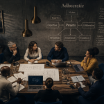 Salle de réunion adhocratie entreprise