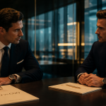 coo vs ceo autour d'une table en réunion