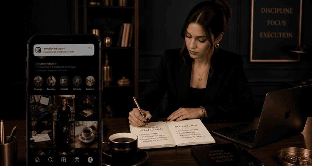 formation instagram entrepreneure stratégie