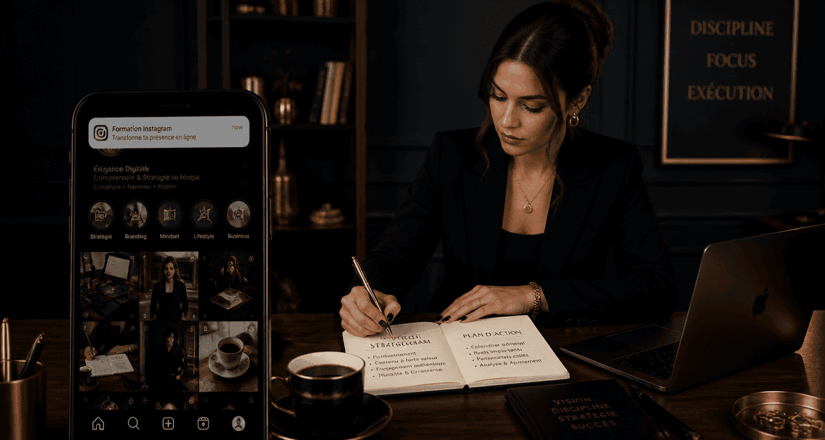 formation instagram entrepreneure stratégie