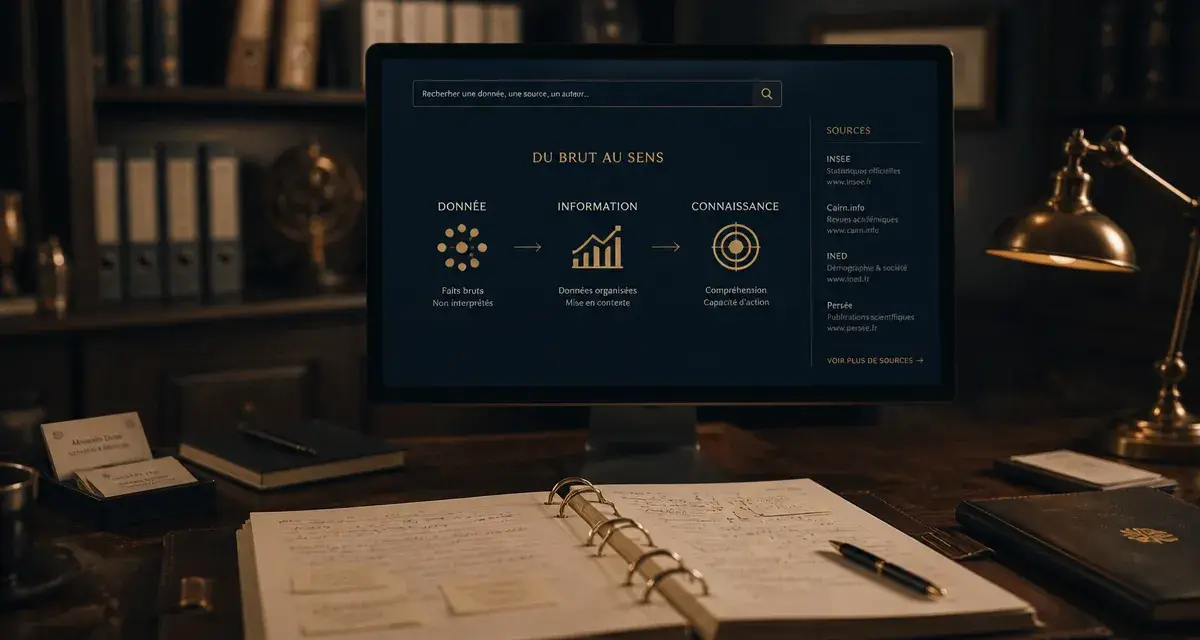 La gestion de la connaissance : donnée information connaissance, briser les silos