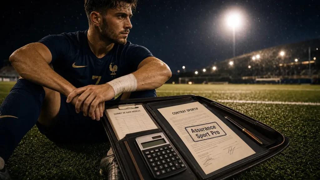 Assurance sportif professionnel : protéger ses revenus face à la blessure, à la maladie et à la perte de licence