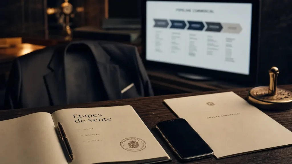 7 ou 8 étapes de la vente : le déroulé complet de la préparation à la prise de congé