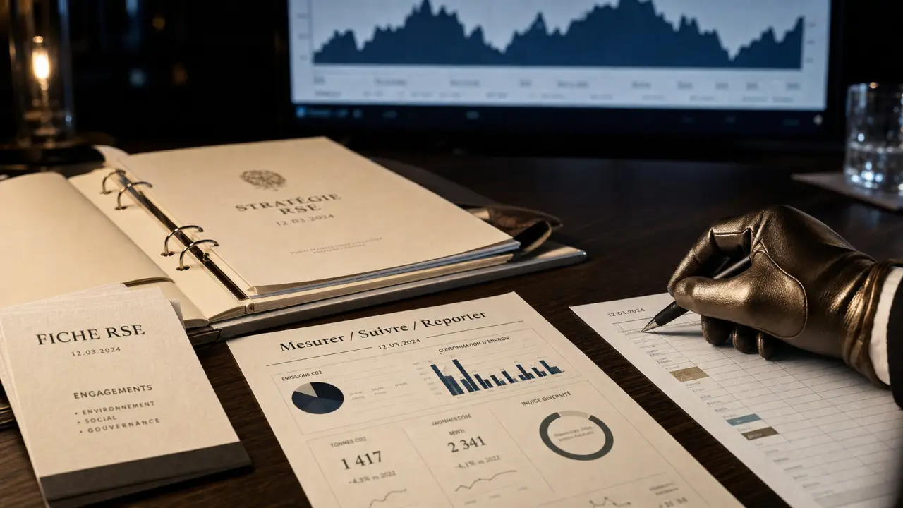 Indicateurs RSE pour CSRD : tableau de bord et reporting