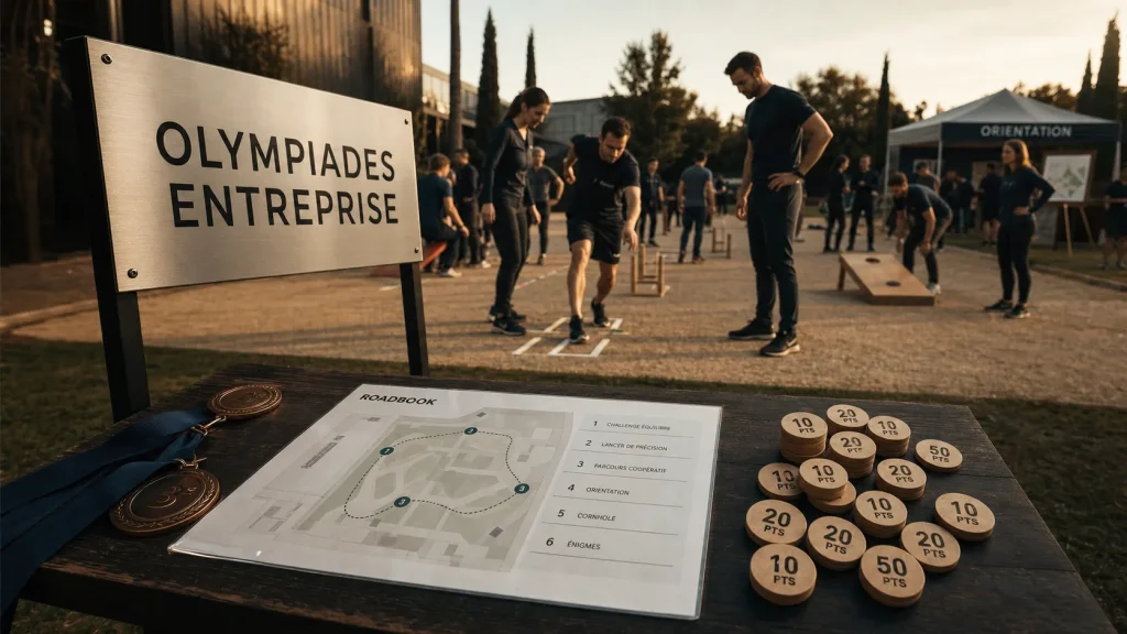 Olympiades entreprise : 6 choix concrets pour organiser un team building qui rassemble