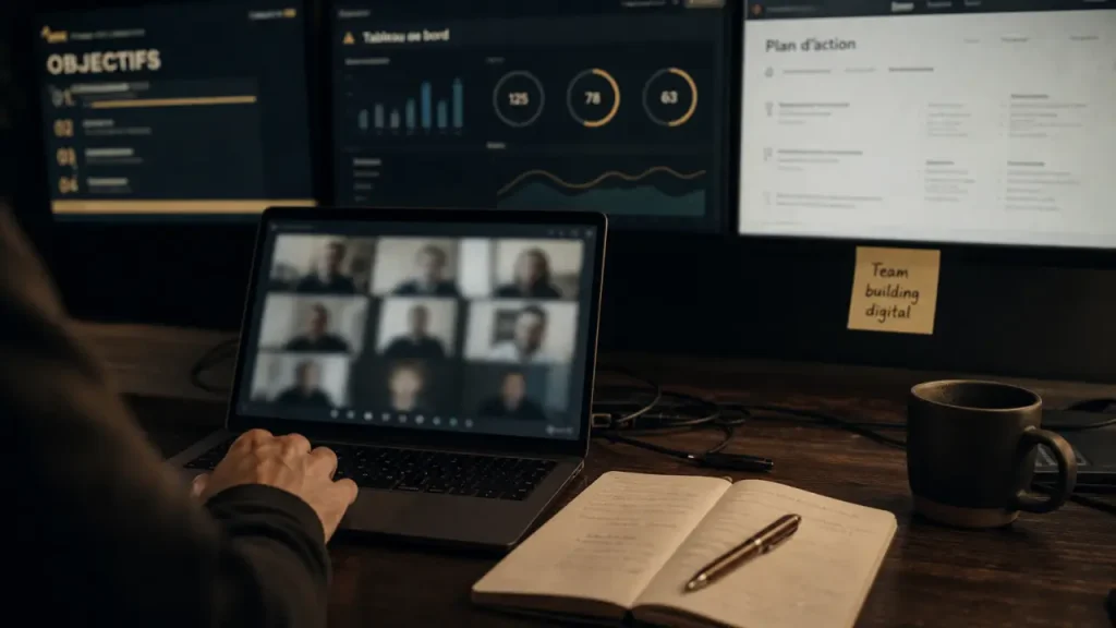 Team building digital : recréer la cohésion d’équipe sans lourde logistique