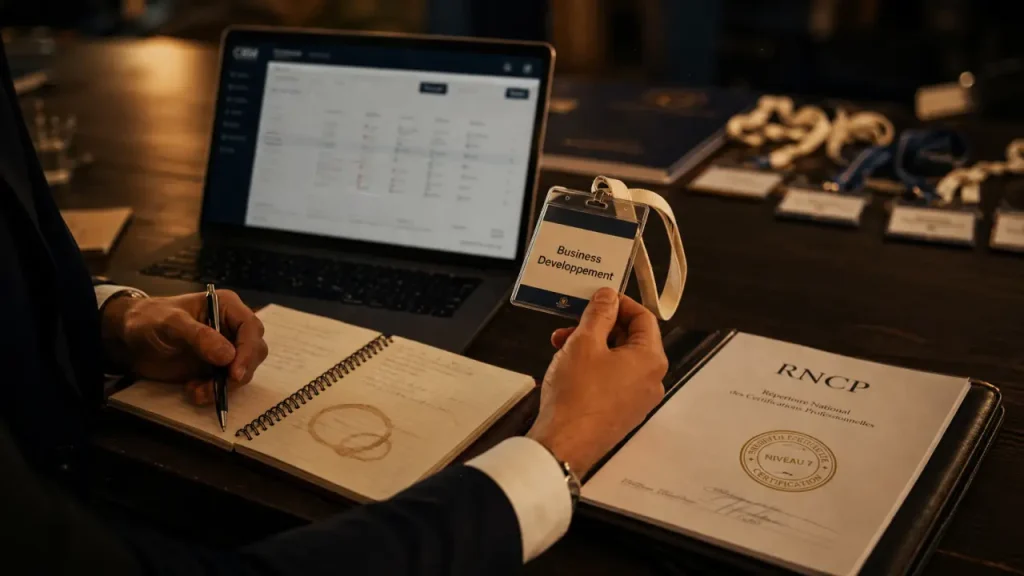 Formation business developer à Lyon : alternance, RNCP et débouchés à vérifier avant de choisir