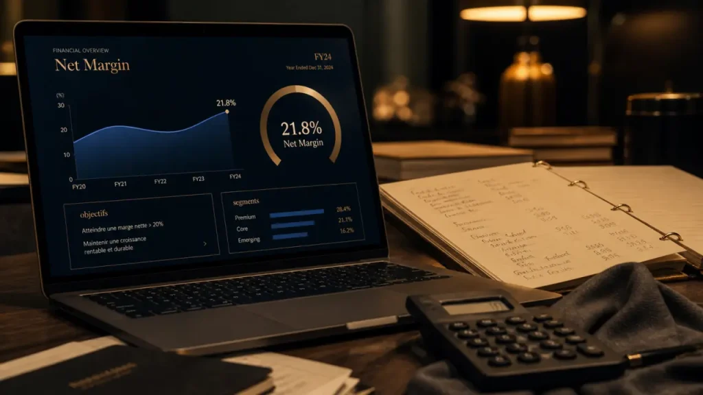Marge nette et indicateurs de performance : les KPI qui évitent les marges trompeuses