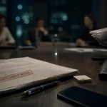 Management toxique et harcèlement moral : dossier froissé en open space
