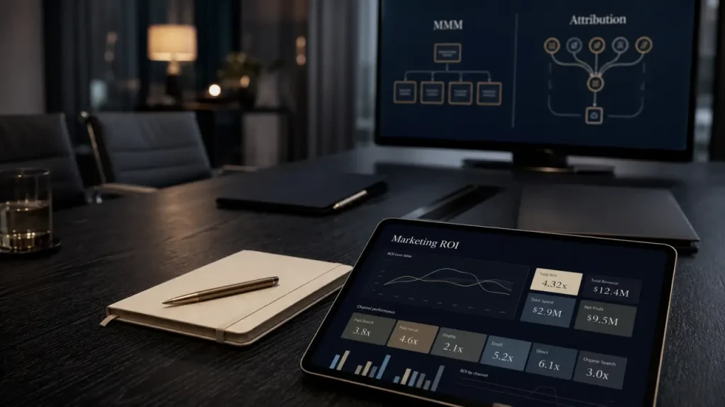 Du reporting au ROI : le marketing management analytics qui relie budgets, attribution et décisions