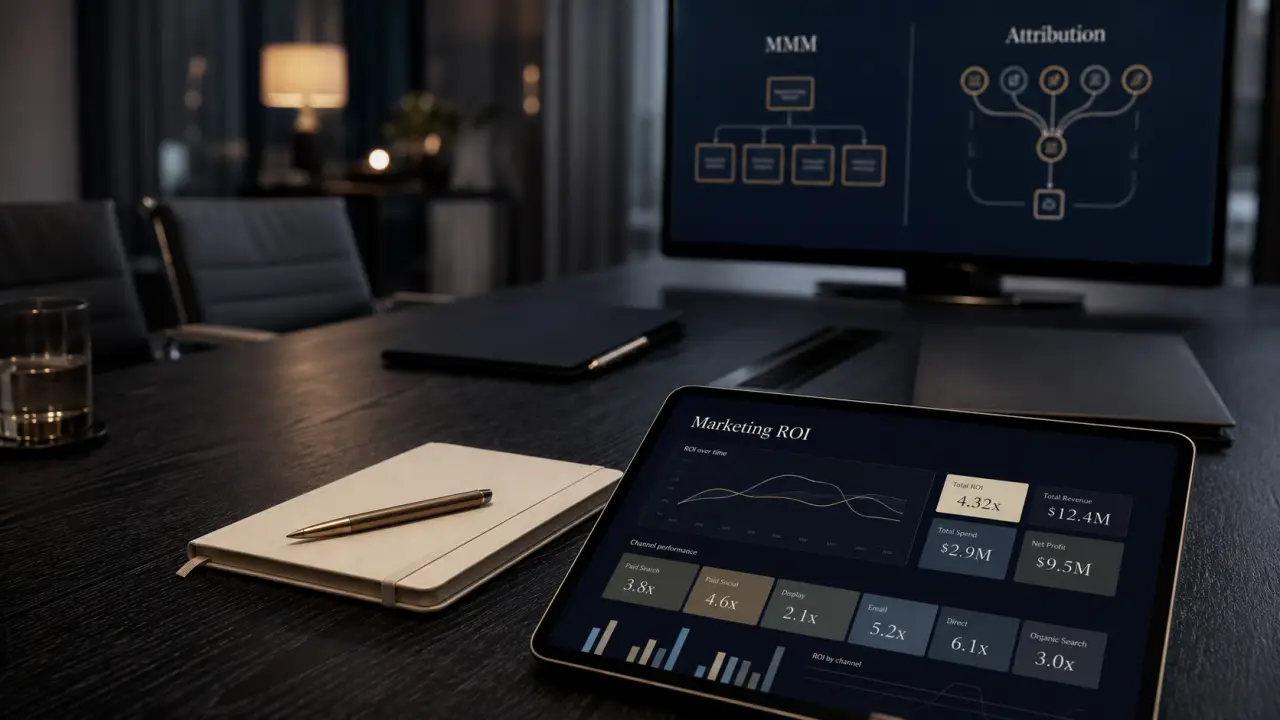 Marketing management analytics : tableau de bord ROI, budgets et attribution