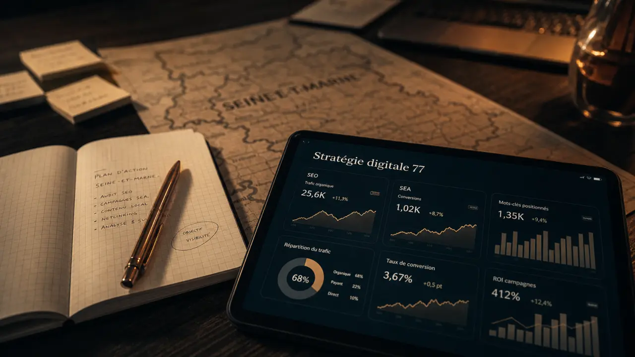 Stratégie digitale 77 : SEO et SEA en Seine-et-Marne