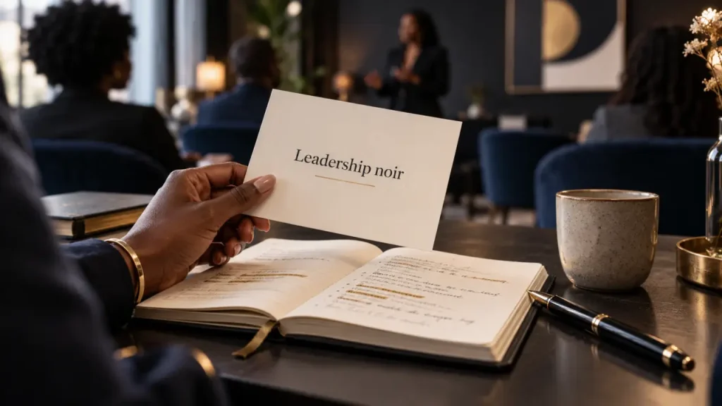 Black leadership course : prendre sa place sans porter seul le poids des discriminations