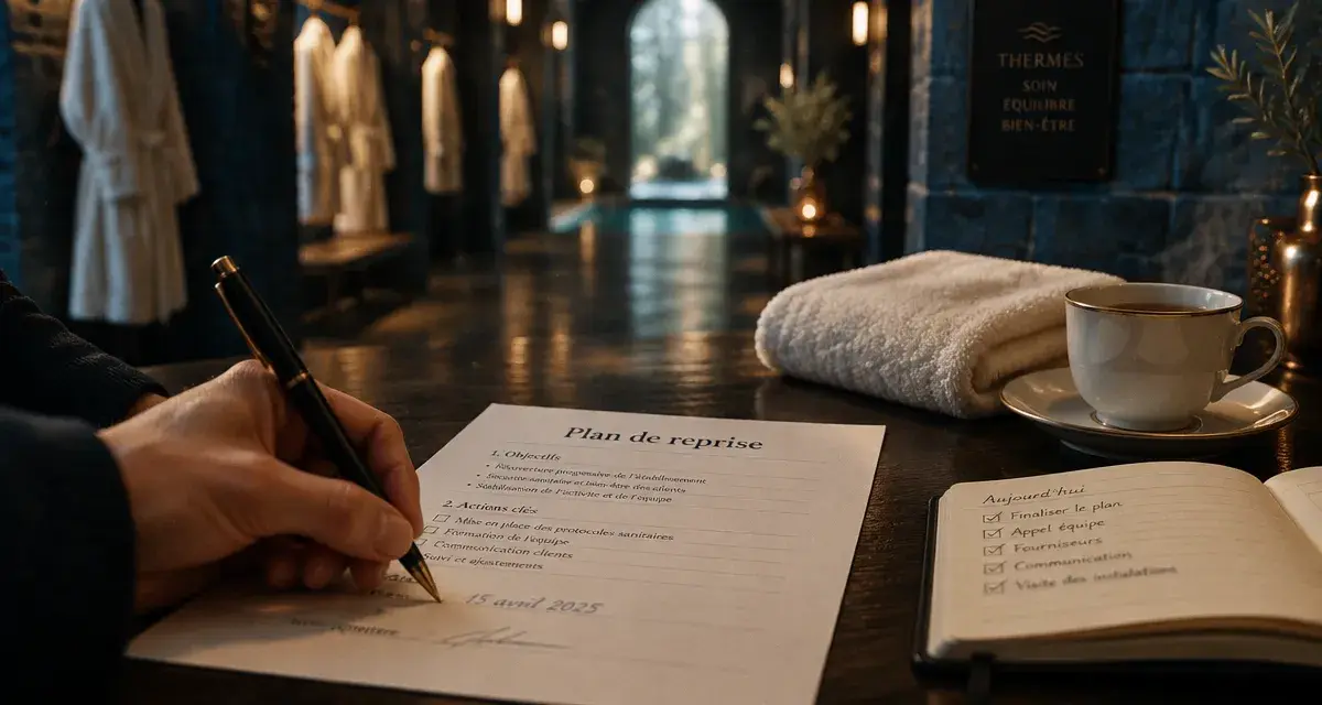 Cure burn out : plan de reprise au bureau, spa et récupération
